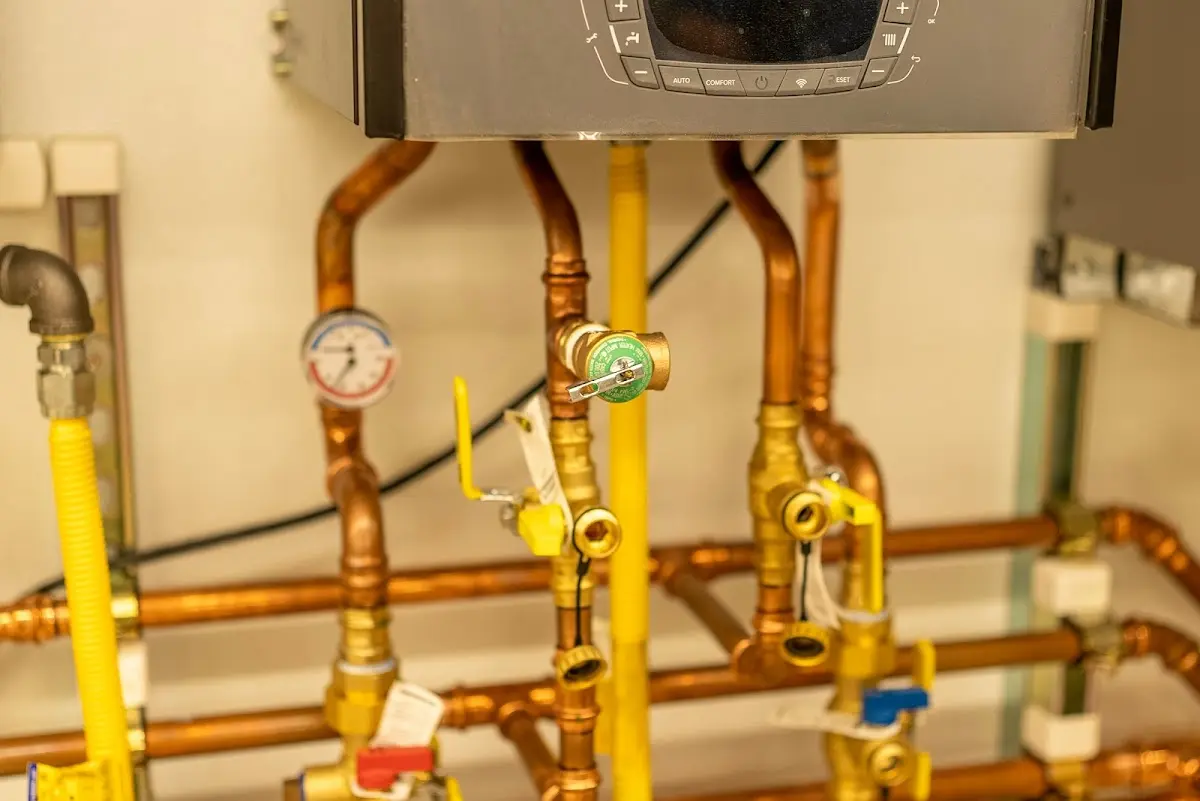 Licensed technician providing Backflow Prevention for a homeowner in Bloomington